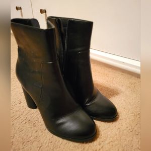 Forever 21 Black Ankle Boots